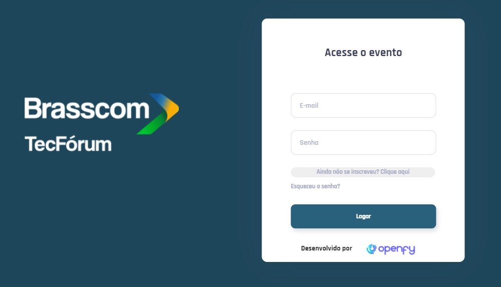 imagem da pagina de cadastro do evento